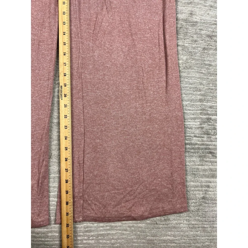 Stars Above Lounge Pants Women XXL Mauve Perfectly Cozy Wide Leg Drawstring Soft